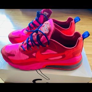 Mens Nike Air Max 270 React hot pink